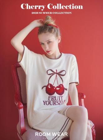 【PEACH JOHN ROOM】チェリーをモチーフにしたサマー