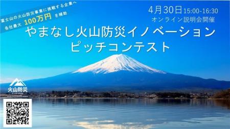 「やまなし火山防災イノベーションピッチコンテスト20