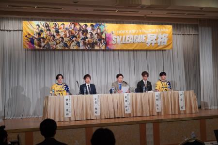 北海道イエロースターズ 2026-27シーズン「SV.LEAGUE