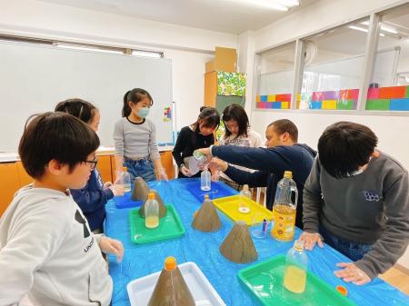 【名古屋 子ども英語×STEM教育】小学生が、地震・火山