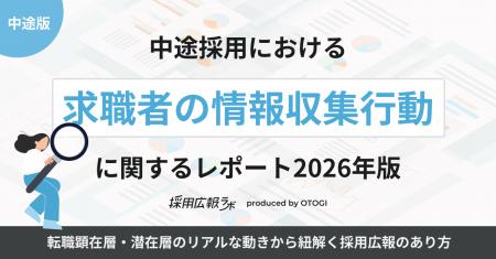 【採用広報アンケート調査】中途採用における「求職者