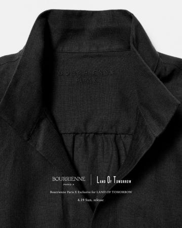4月19日(日)にパリ拠点のシャツ専業ブランド「BOURRIE