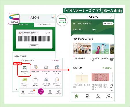 「イオンオーナーズクラブ」スタート