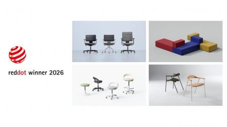 イトーキの製品4件が世界三大デザイン賞の一つ「Red D
