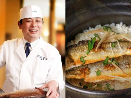 鮎と新生姜の釜炊き御飯に初鰹のたたき、蛍烏賊まで。