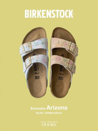 BIRKENSTOCKよりURBAN RESEARCH DOORS限定 花柄のARIZ