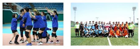 第30回日韓スポーツ交流・成人交歓交流へ日本選手団を