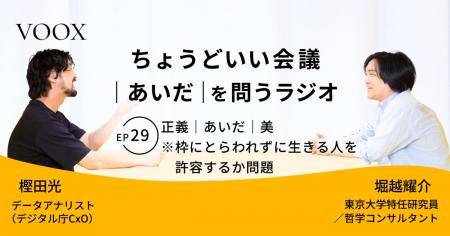 ちょうどいい会議｜あいだ｜を問うラジオ『Ep29: 正義