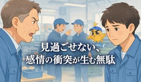 見過ごせない、感情の衝突が生む無駄。怒る時間、怒ら
