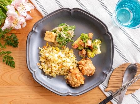 王道コンビが罪悪感なく楽しめる！「具沢山チャーハン