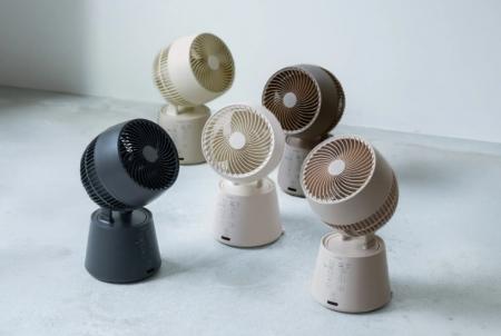 空間に溶け込む絶妙カラー！シロカ「3Dサーキュレータ