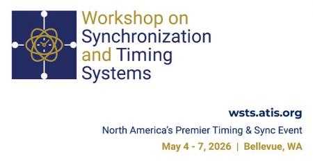 米国で開催される時刻同期学会「WSTS 2026」に出展