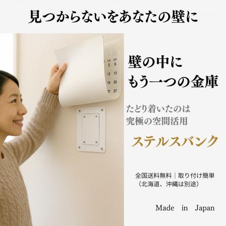 【新発想】金庫は「壁に隠す」時代へ。現場歴30年のプ