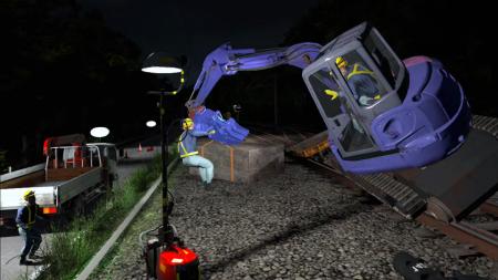 鉄道工事の「順法精神」をVRで育む。大鉄工業と積木製