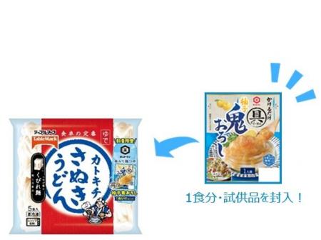 【65万パック限定】「カトキチさぬきうどん 5食」にキ