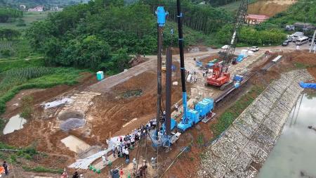 圧入工法を用いた鋼矢板遮水壁のダム漏水対策への効果