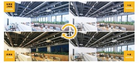 コロナ禍後の出社回帰を追い風に、次世代LED照明シス