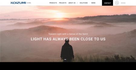 グローバルサイトを全面リニューアル、情報構造utf-8