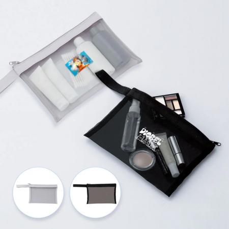 ME-Qの便利でおしゃれなオリジナルメッシュポーチが新