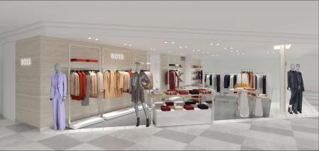 BOSS ウィメンズ ショップ 神戸大丸がオープン