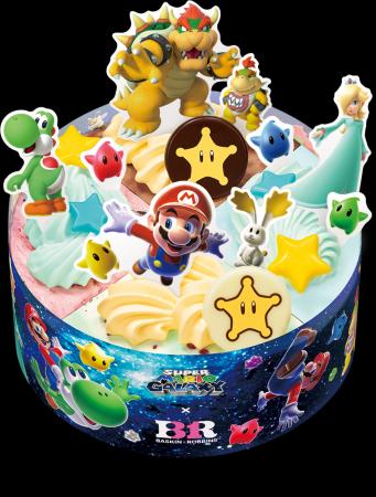 アイスクリームケーキ 「スーパーマリオギャラクシー 