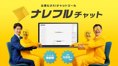 テレシー、法人向け生成AIチャットサービス「ナレフル