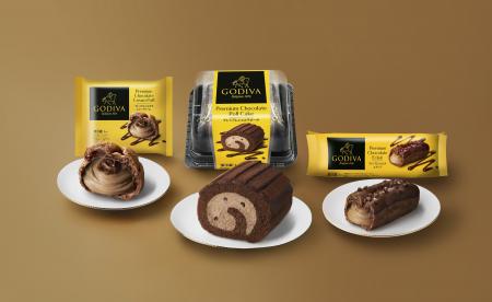 ゴディバ監修『プレミアムショコラロール』など3品を5