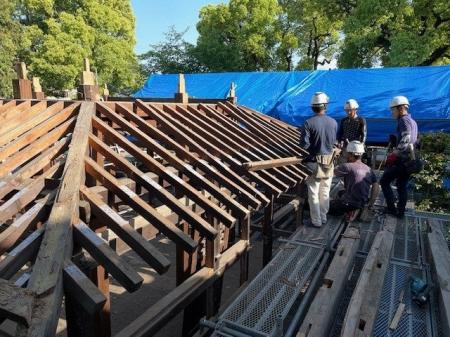 高槻市指定文化財の永井神社本殿が一日限りの特別公開