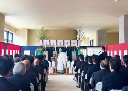 4/21(火)青梅駅前再開発　竣工式が開催されました。参