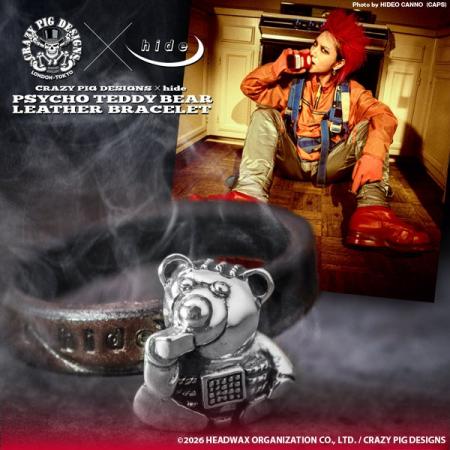 【hide x クレイジーピッグ】コラボレーション『PSYCH