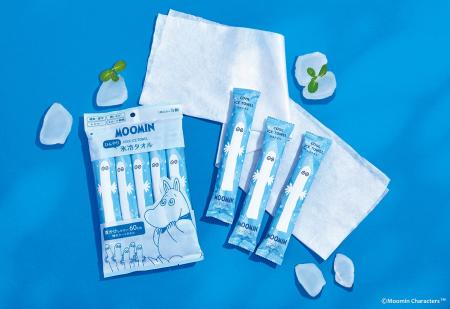 暑い夏を快適に過ごす MOOMIN「氷冷タオル」と「ひん