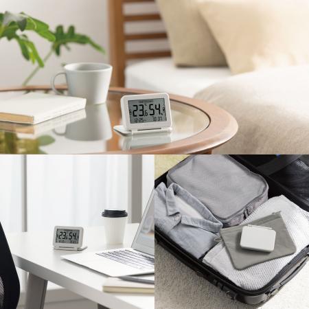 いつでもどこでも、体調管理に役立つ　コンパクトな持