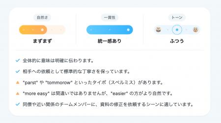 AIが文章をサッと校正。Nani翻訳で「添削モード」が利