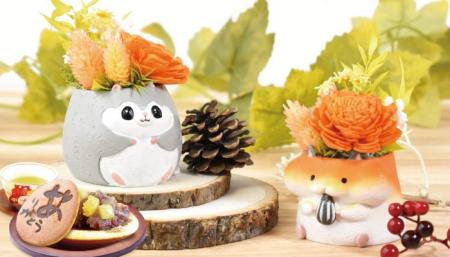 年間33,000セット販売の人気ミニ花ギフト、母の日向け