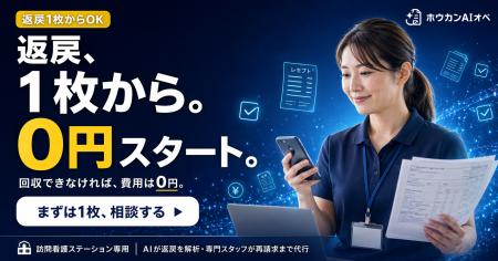 クラシテク、“0円から” “1枚から”の返戻再請求サービ