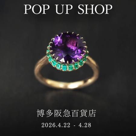 初出店【PARCELLE JEWELRY】博多阪急（福岡県福岡市）