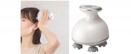 しっかりホールドして頭皮を心地よく刺激！バスタイム