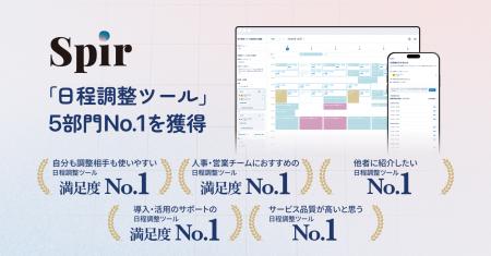日程調整ツールのSpir（スピア）、日本マーケティング