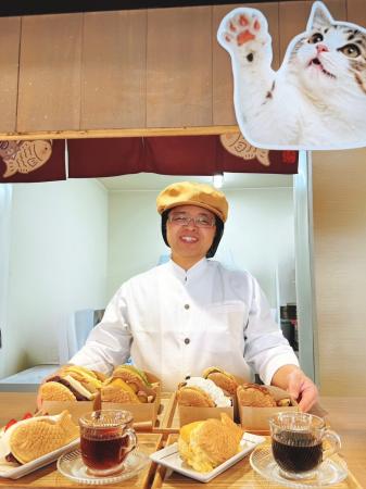 4月２4日12時に天然氷菓そよぎで【たい焼き革命】をお