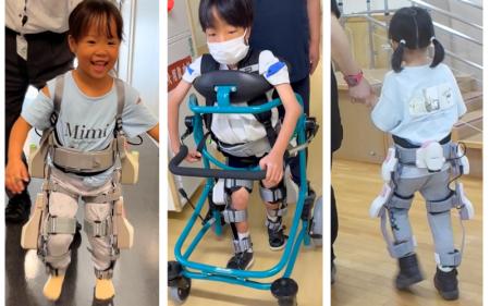 小児用歩行アシストロボット開発、ネクストゴール挑戦