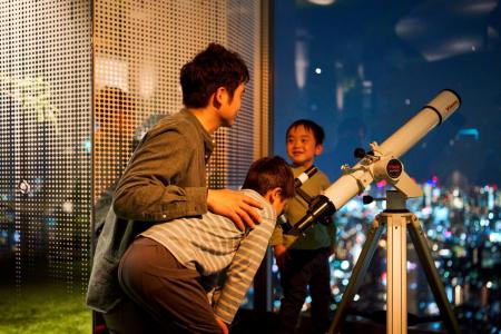 海抜251mの“空の公園”から満月を愛でるイベントを毎月