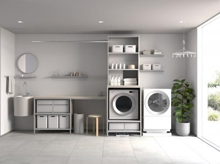 【新商品】シンプルモダンな空間に調和する乾太くん専