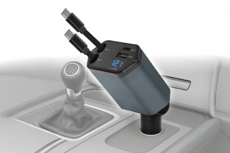 「充電コードぴろ～ん」インパネ周りのダサ配線を最大