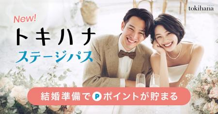 LINEでできる式場探し「トキハナ」より、結婚準備がお