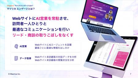 マーケティングAIエージェント「Mazrica Engage」、顧
