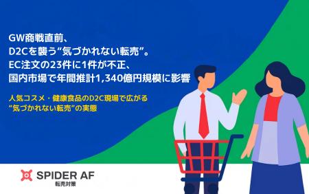 GW商戦直前、D2Cを襲う“気づかれない転売”。EC注文の2