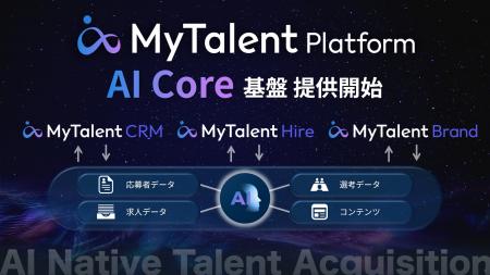 TalentX、AIネイティブ採用の中核基盤「MyTalent AI C