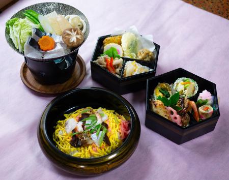 南道後温泉ホテルていれぎ館 老舗「すし丸」の郷土料