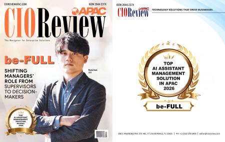 株式会社be-FULL、米IT誌『CIOReview APAC』にて「Top