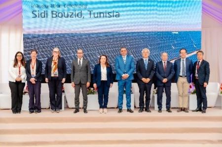 チュニジアで100MWの太陽光発電所が完工